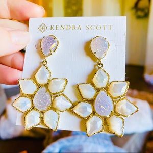 Kendra Scott Drusy Statement Earrings